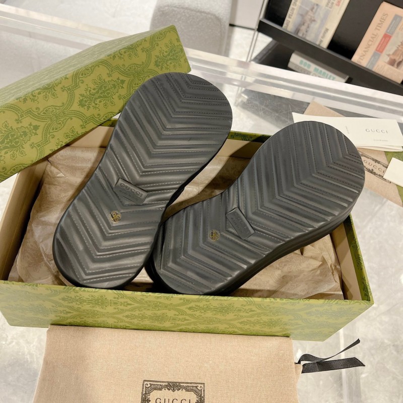 Gucci Platform Slippers