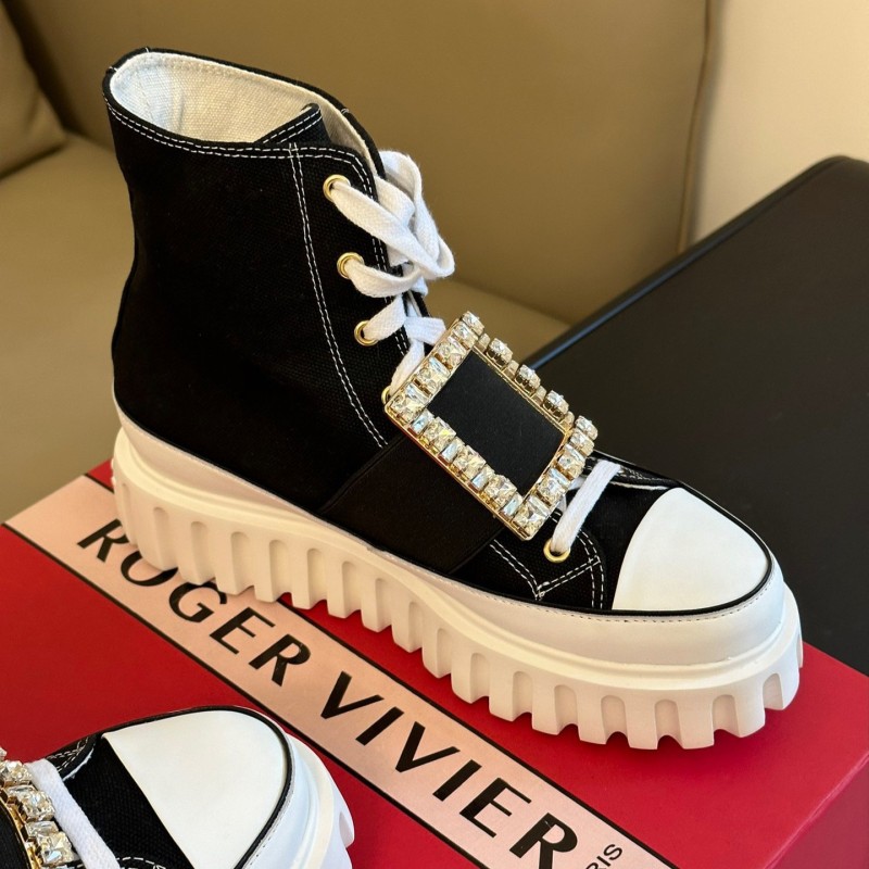 Roger Vivier Canvas Shoes