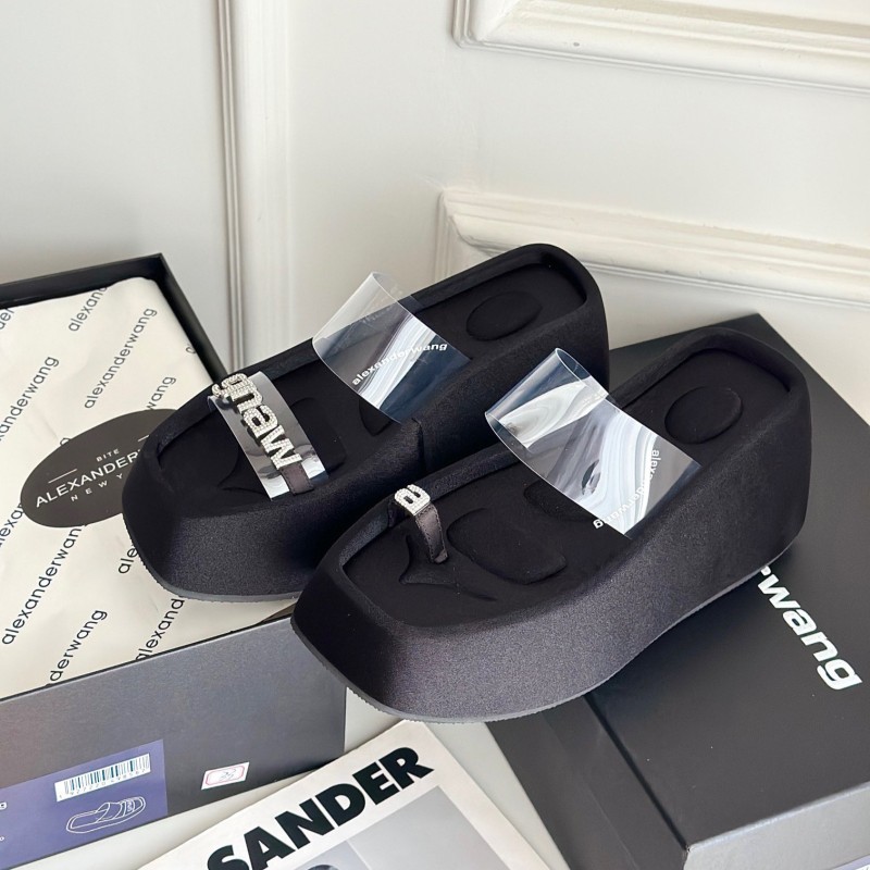 Alexander Wang Platform Slippers