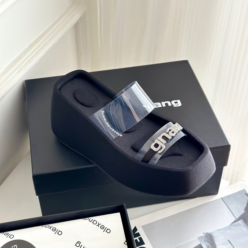 Alexander Wang Platform Slippers