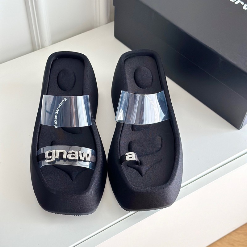 Alexander Wang Platform Slippers