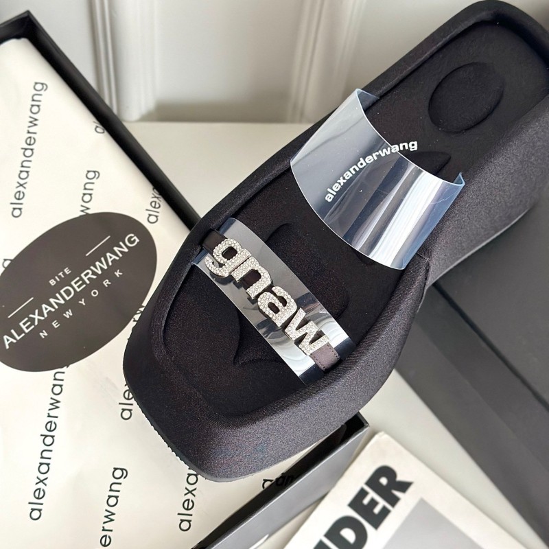Alexander Wang Platform Slippers
