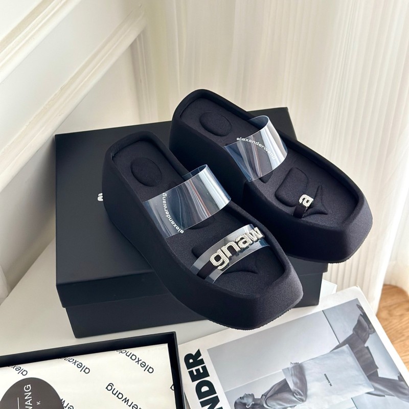 Alexander Wang Platform Slippers