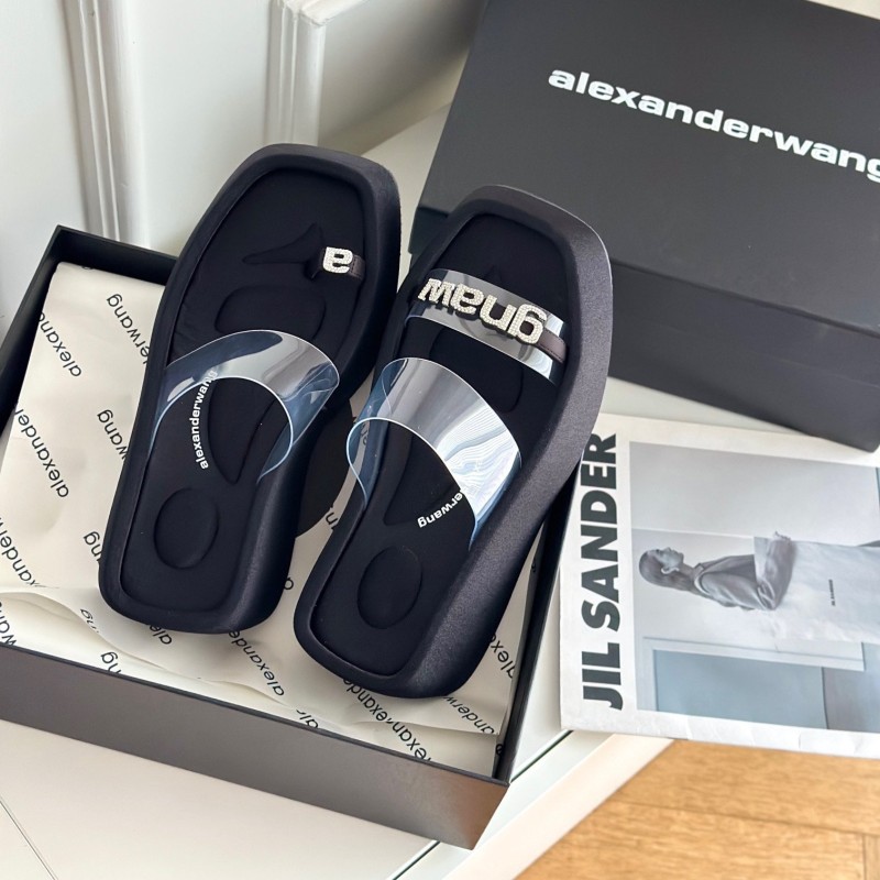 Alexander Wang Platform Slippers
