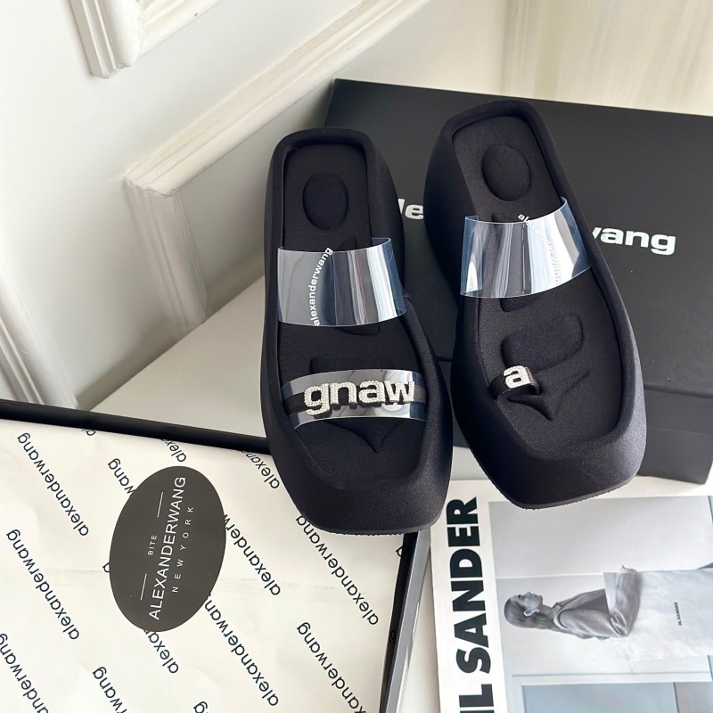 Alexander Wang Platform Slippers