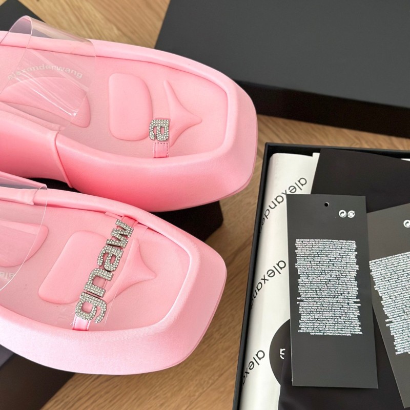 Alexander Wang Platform Slippers