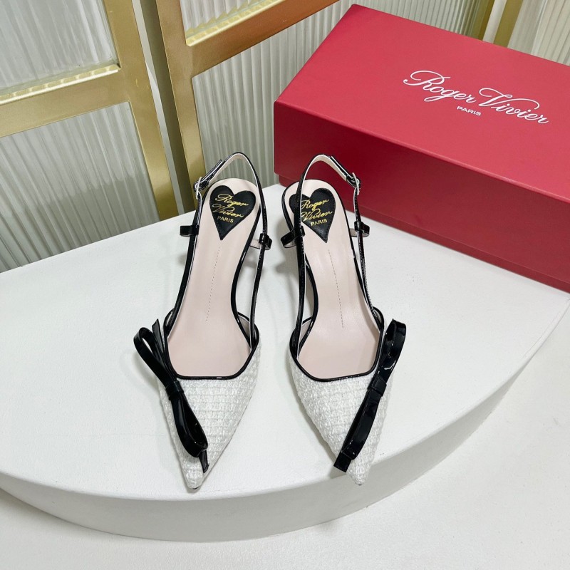Roger Vivier Virgule Bow Heels