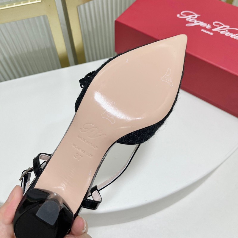 Roger Vivier Virgule Bow Heels