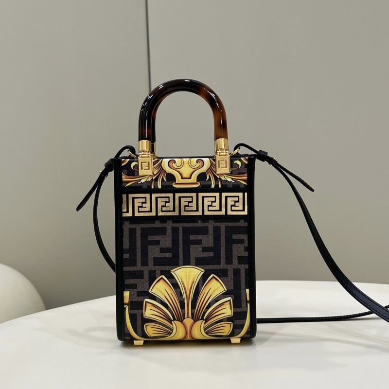 Fendi X Versace Tote Bag