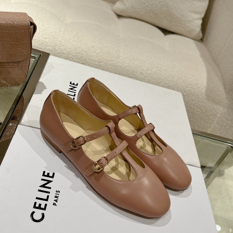 Celine Mary Jane Loafers