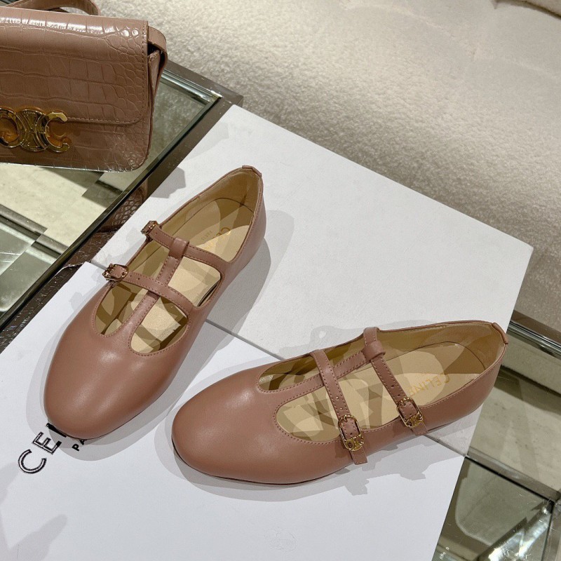 Celine Mary Jane Loafers