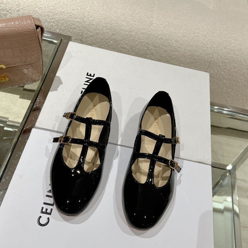Celine Mary Jane Loafers