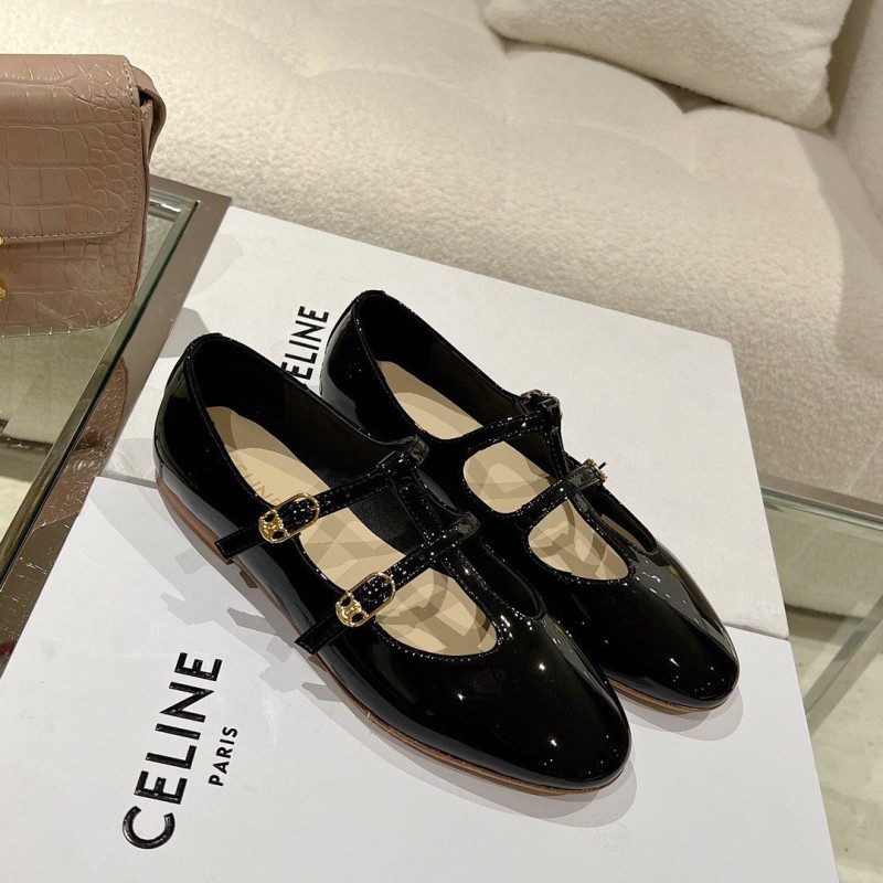 Celine Mary Jane Loafers