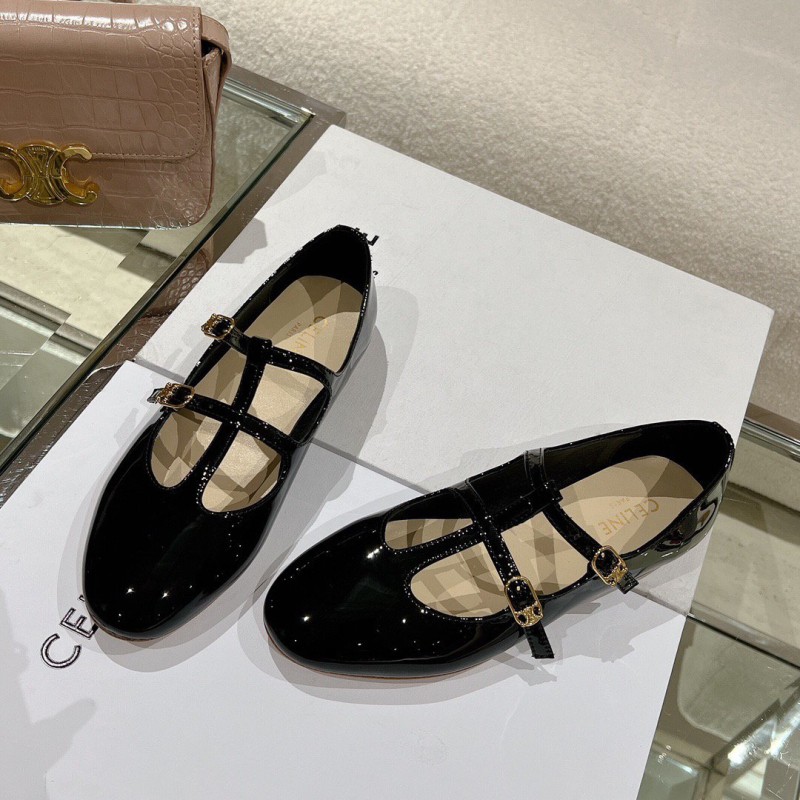 Celine Mary Jane Loafers