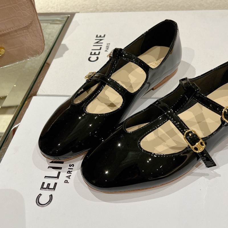 Celine Mary Jane Loafers