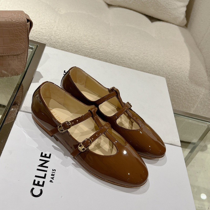 Celine Mary Jane Loafers