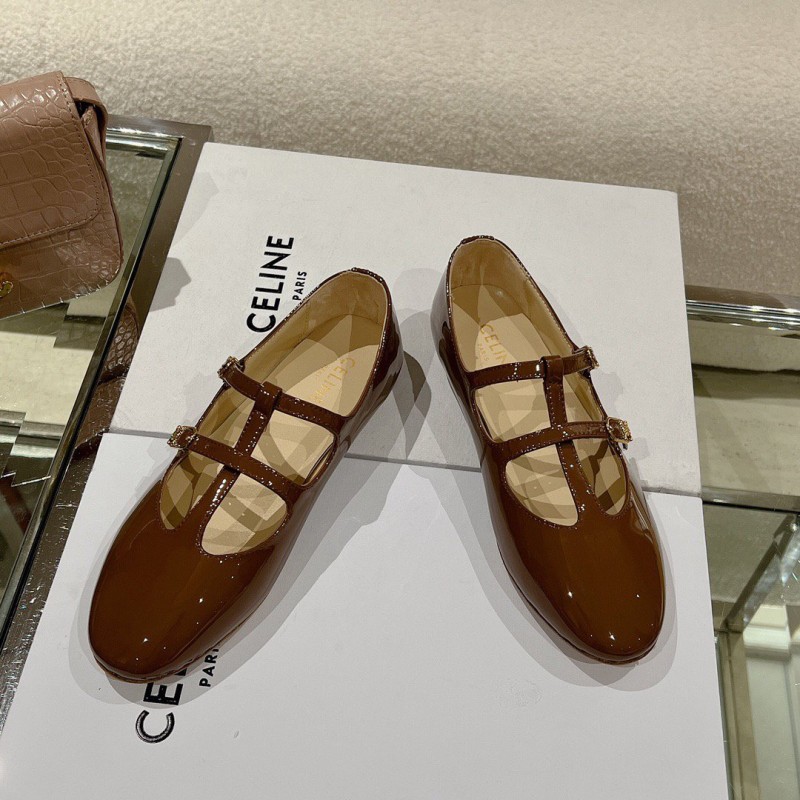 Celine Mary Jane Loafers