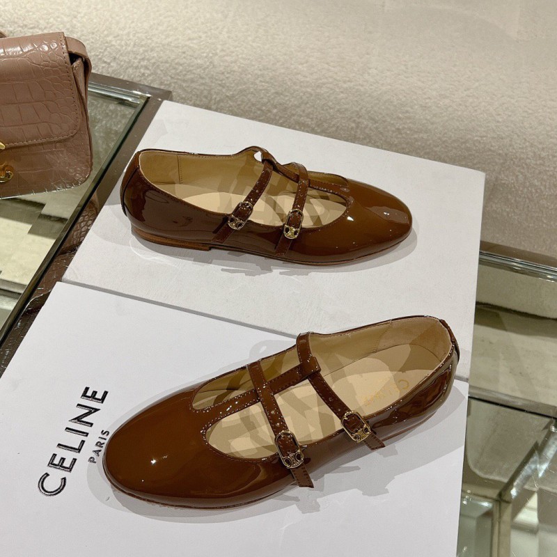 Celine Mary Jane Loafers