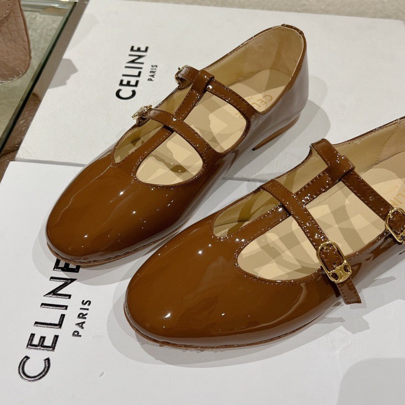 Celine Mary Jane Loafers