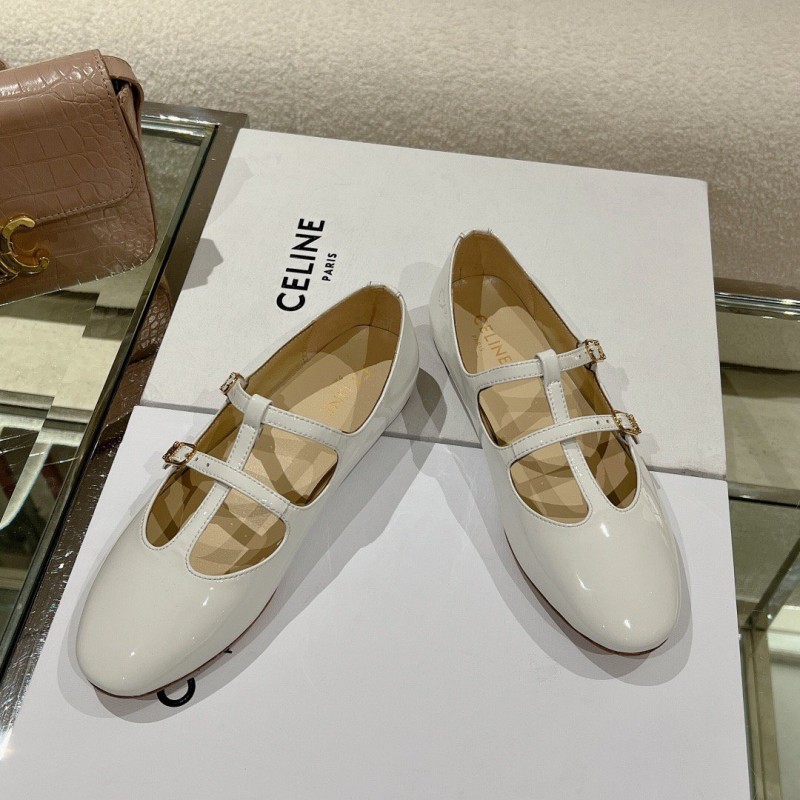 Celine Mary Jane Loafers
