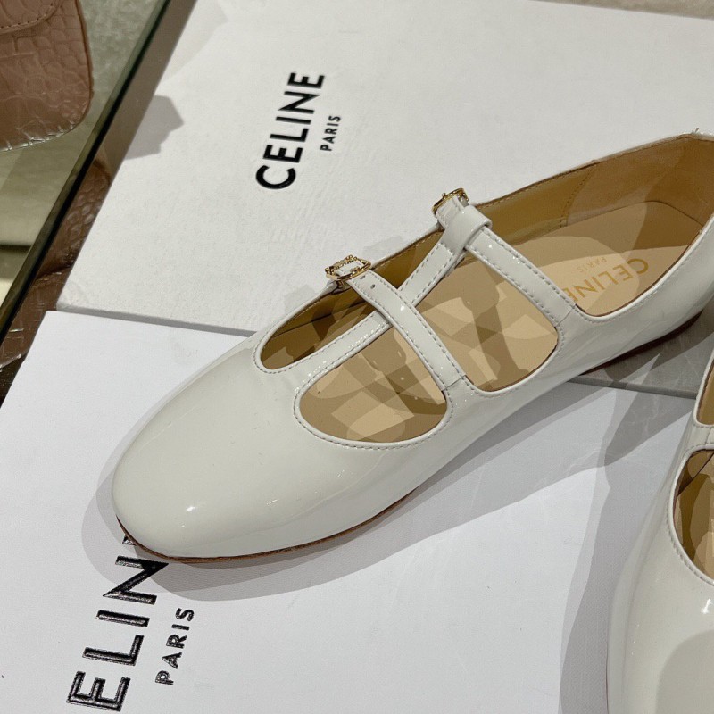 Celine Mary Jane Loafers