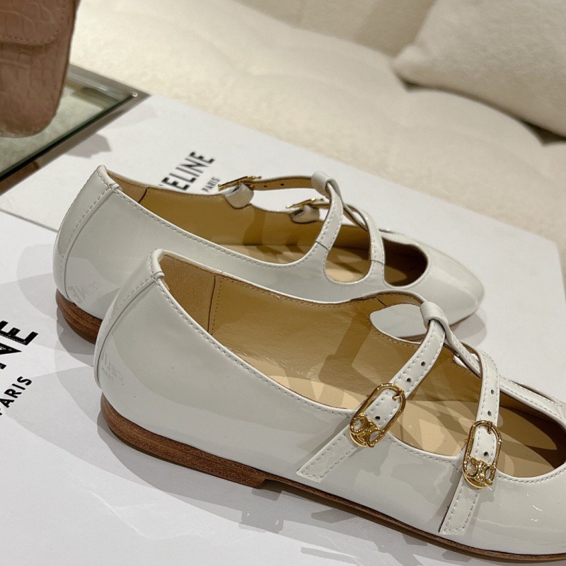 Celine Mary Jane Loafers