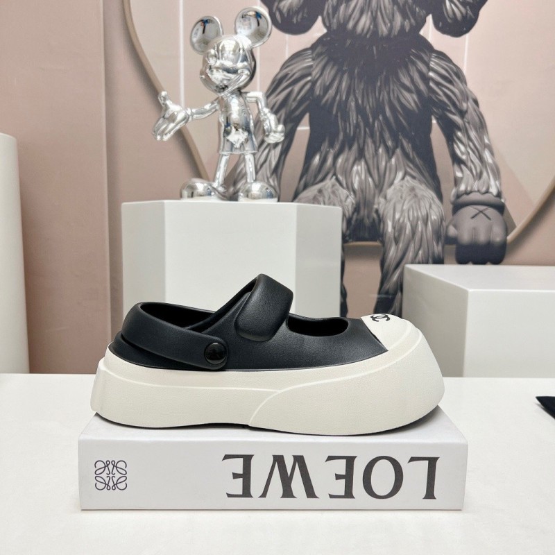 Chanel Platform Sandals