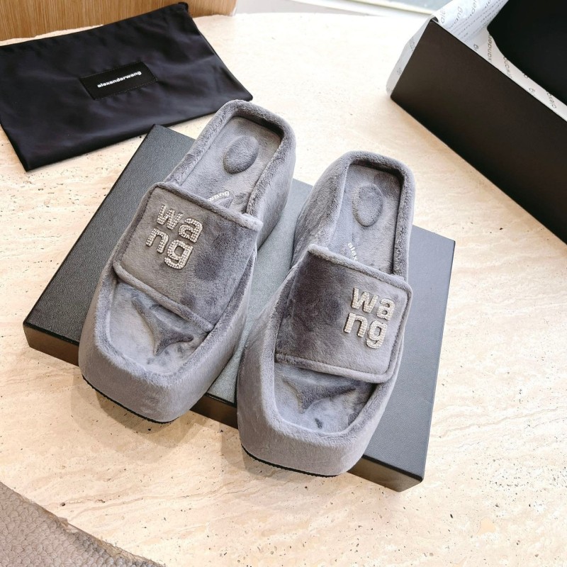 Alexander Wang Platform Slippers