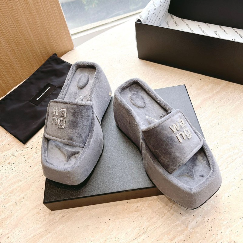 Alexander Wang Platform Slippers