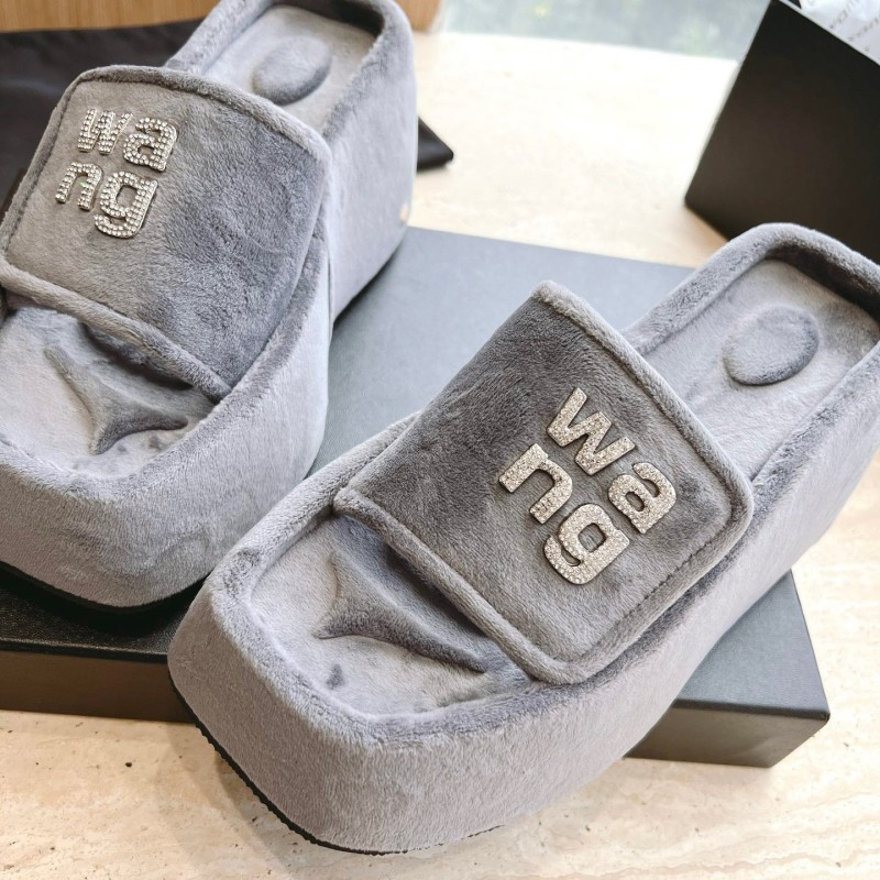 Alexander Wang Platform Slippers