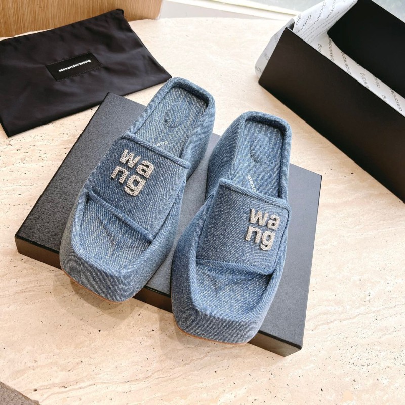 Alexander Wang Platform Slippers