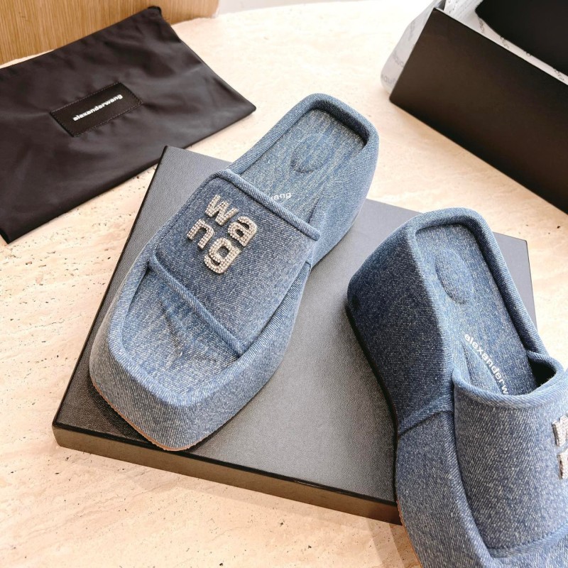 Alexander Wang Platform Slippers