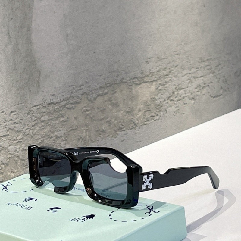 Off White Unisex Sunglass (Multi Color)