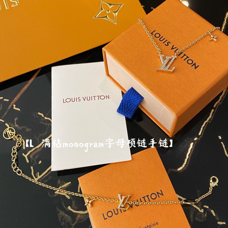 LV Necklace / Bracelet 