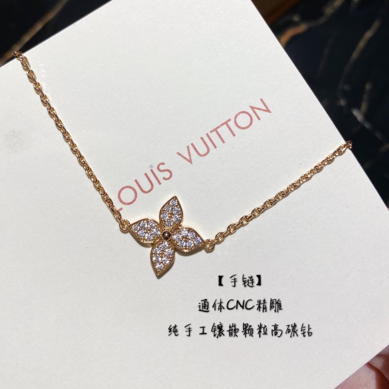 LV Necklace / Bracelet / Earrings 