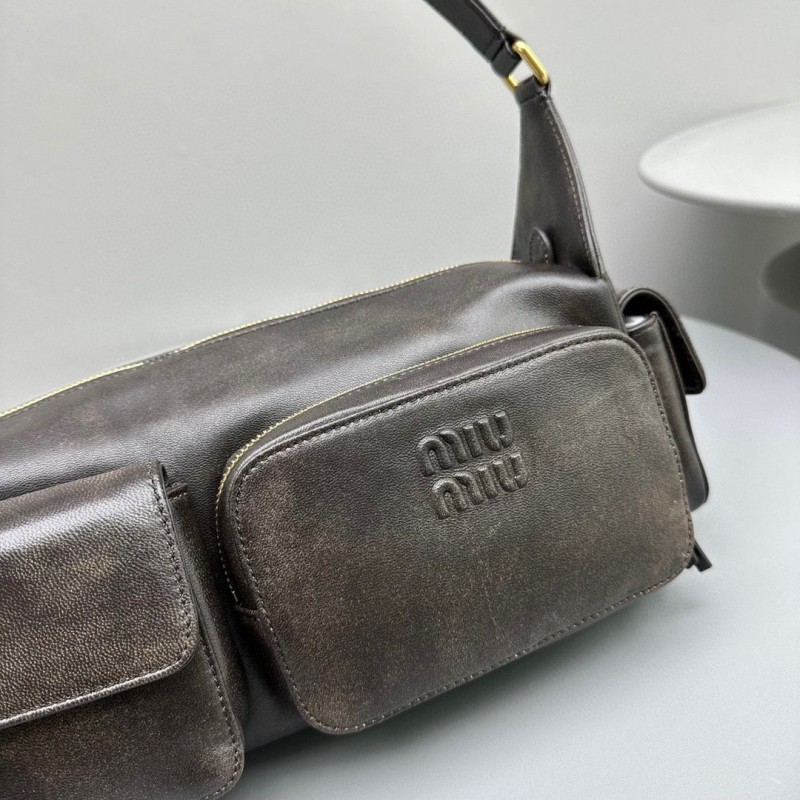 MiuMiu Nappa Pocket Hobo