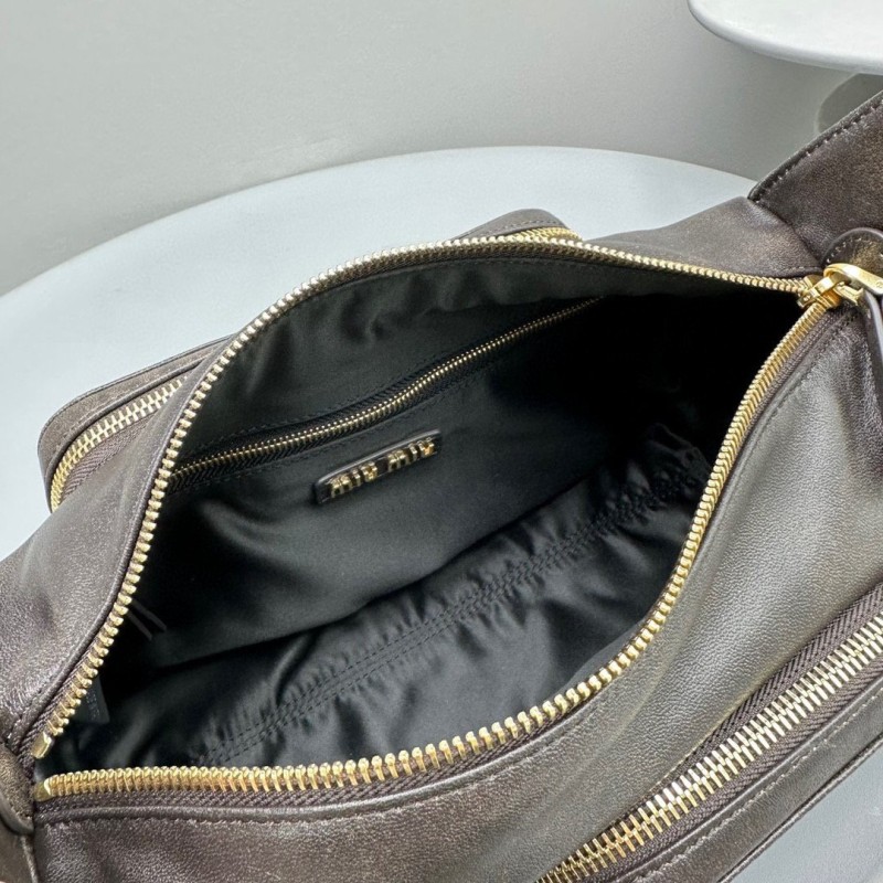 MiuMiu Nappa Pocket Hobo