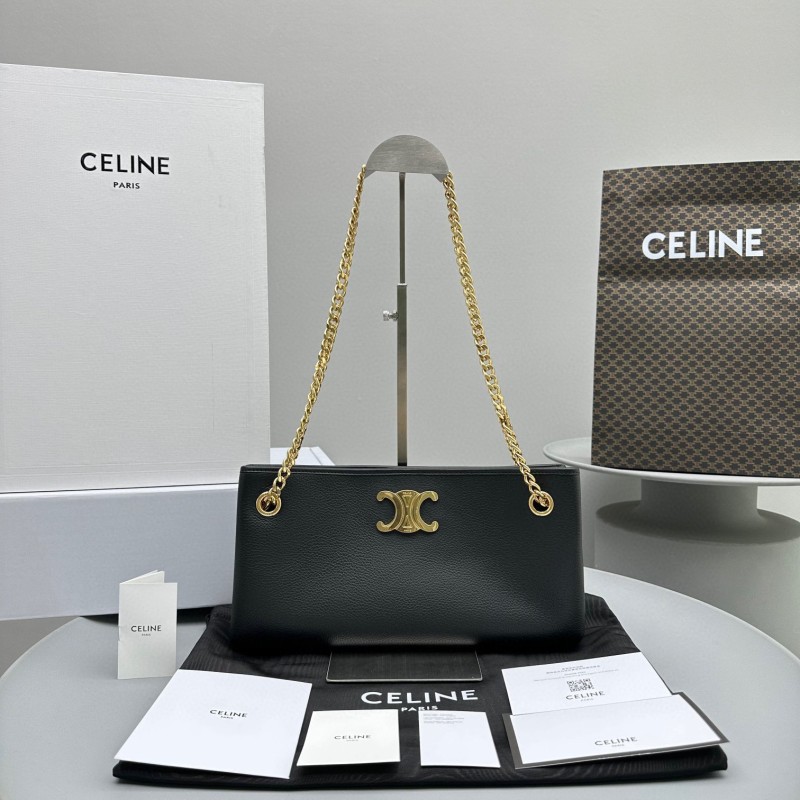 Celine Newspaper Chain Bag