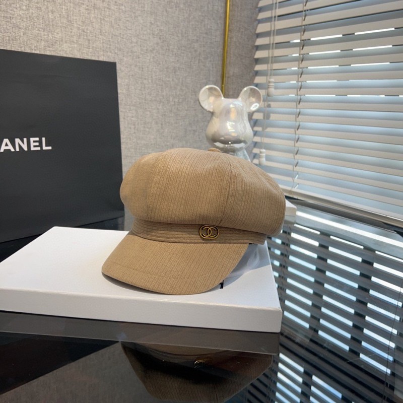 Chanel Newsboy Hat