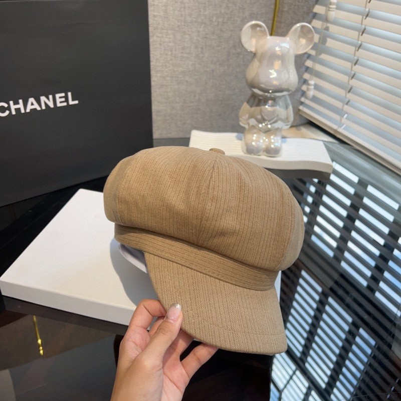 Chanel Newsboy Hat
