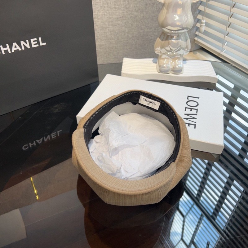 Chanel Newsboy Hat