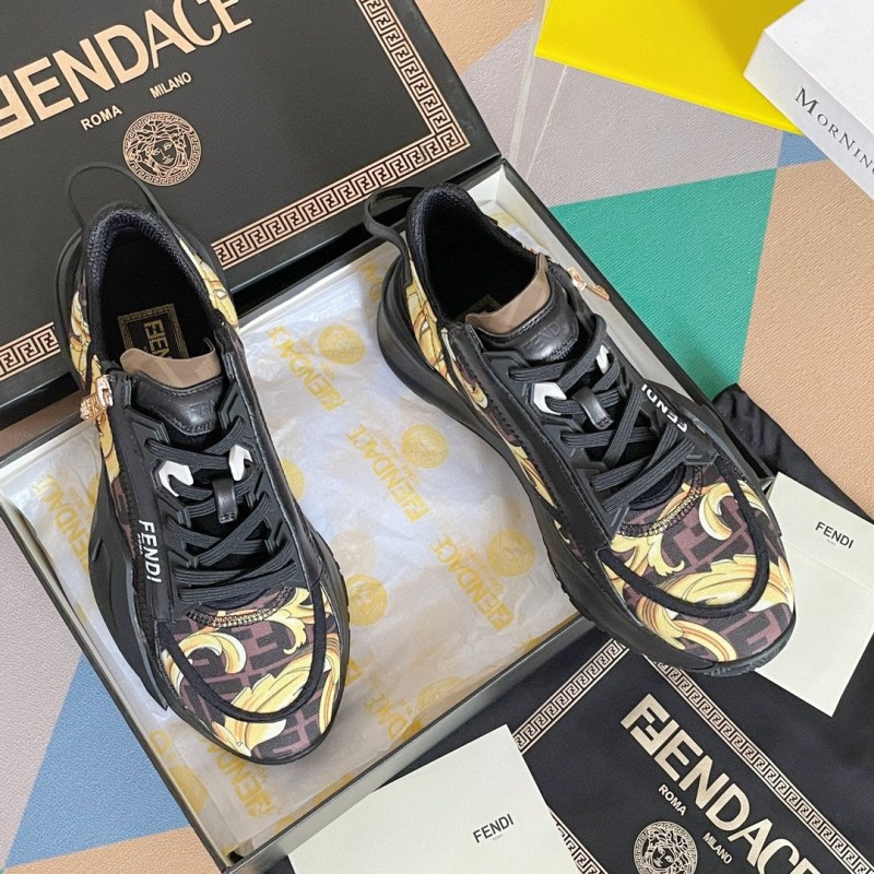 Fendi X Versace Shoes