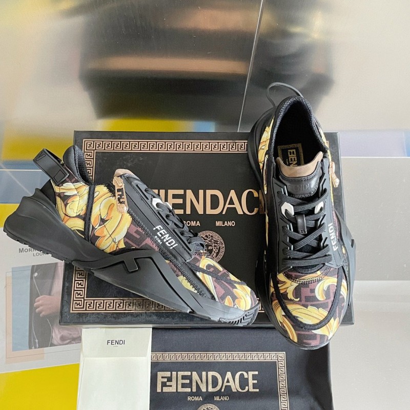 Fendi X Versace Shoes