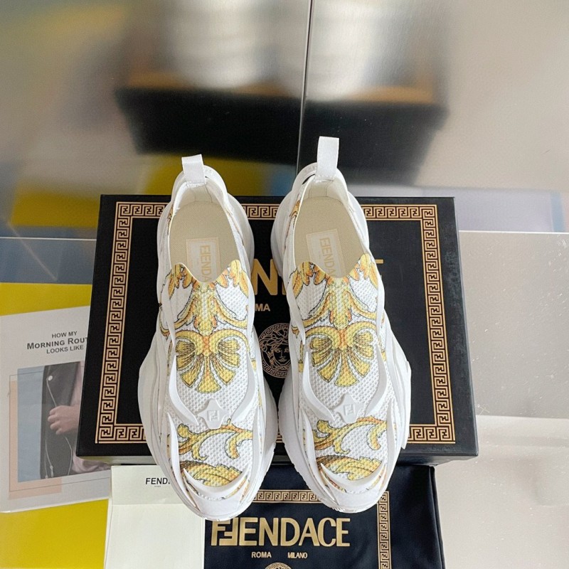 Fendi X Versace Unisex Shoes