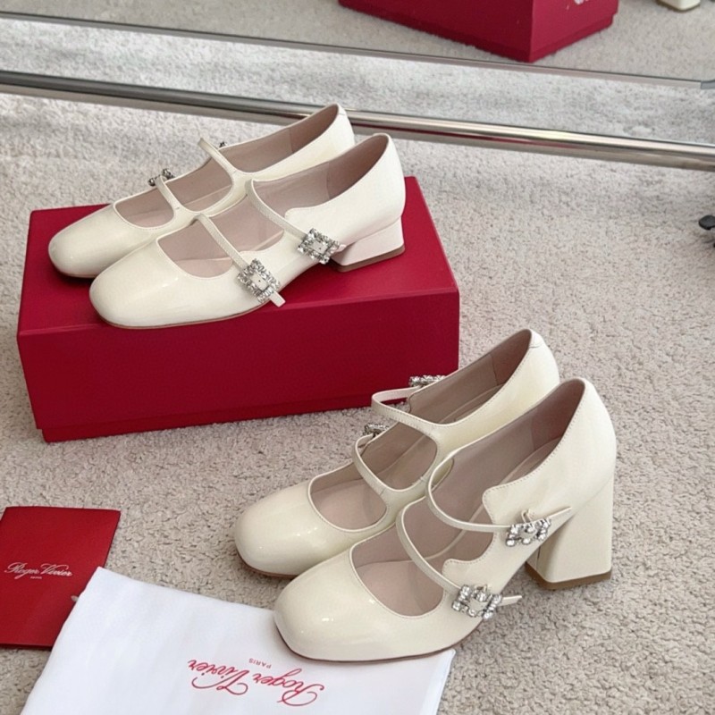 Roger Vivier Tres Mini Babies Mary Jane Shoes