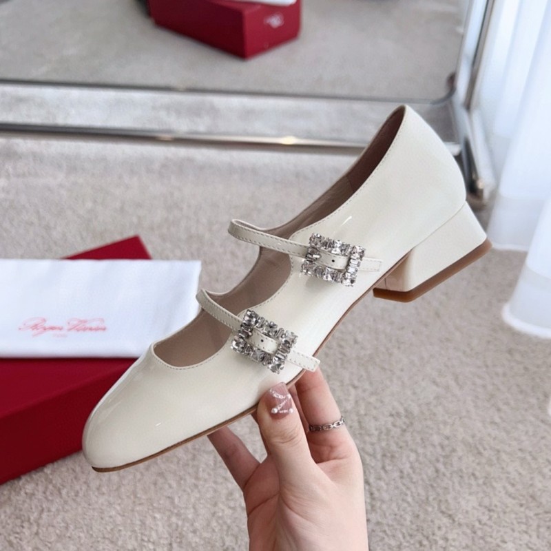 Roger Vivier Tres Mini Babies Mary Jane Shoes