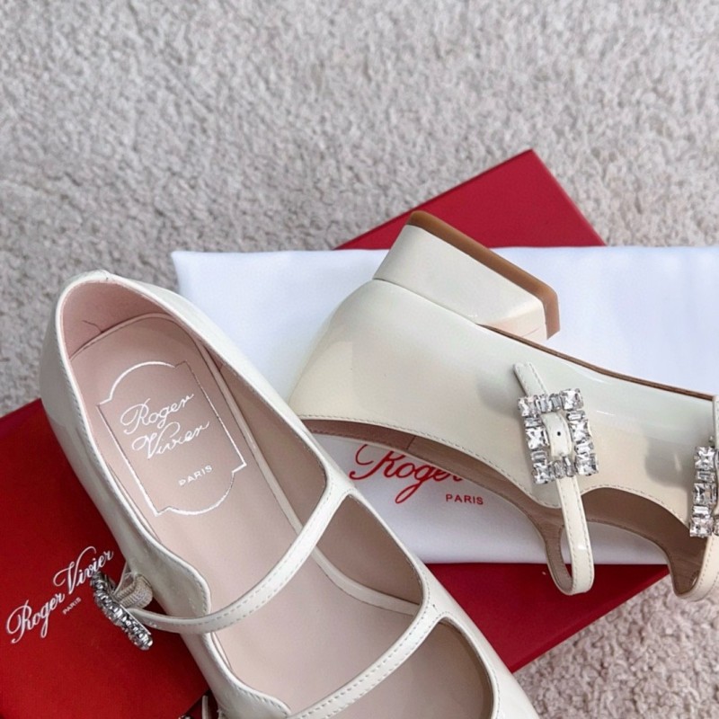 Roger Vivier Tres Mini Babies Mary Jane Shoes