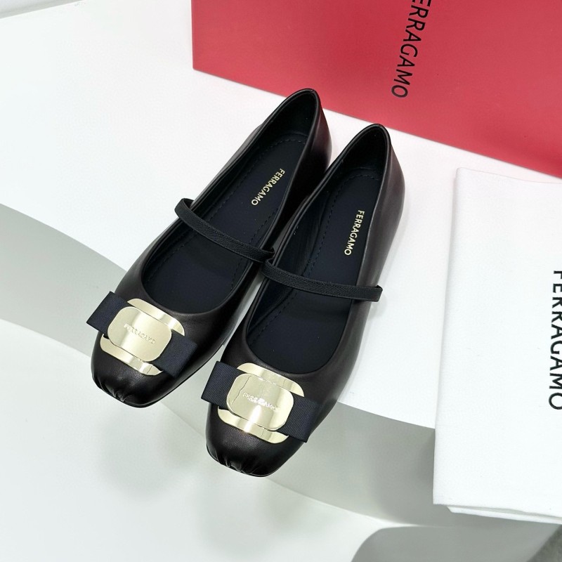 Ferragamo 24SS Vara Ballet Shoes