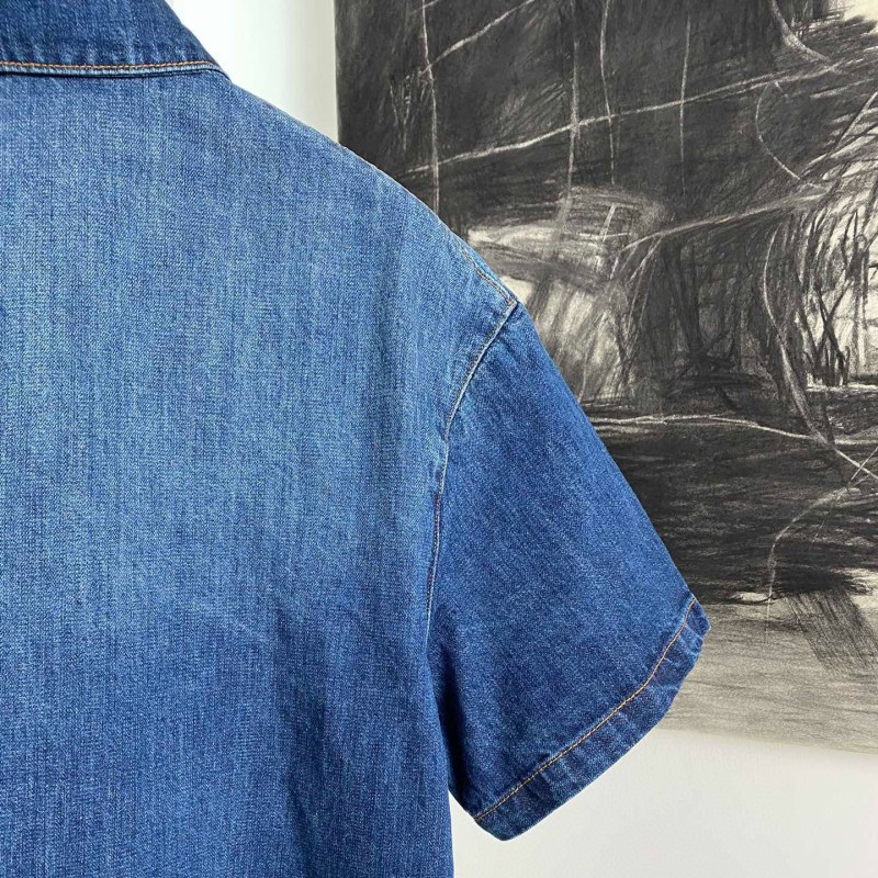 Prada Unisex Denim Shirt