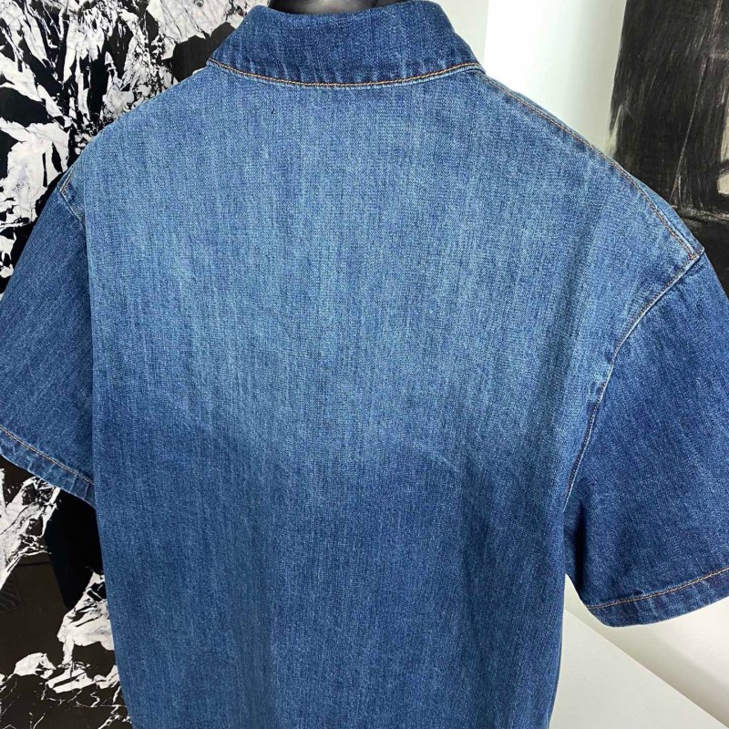 Prada Unisex Denim Shirt